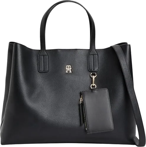 Tommy Hilfiger Icon satchel donna nero taglia unica