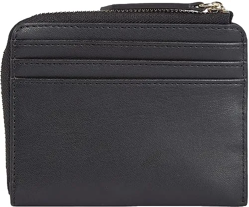 Tommy Hilfiger Slim portafoglio piccolo donna nero 13x10