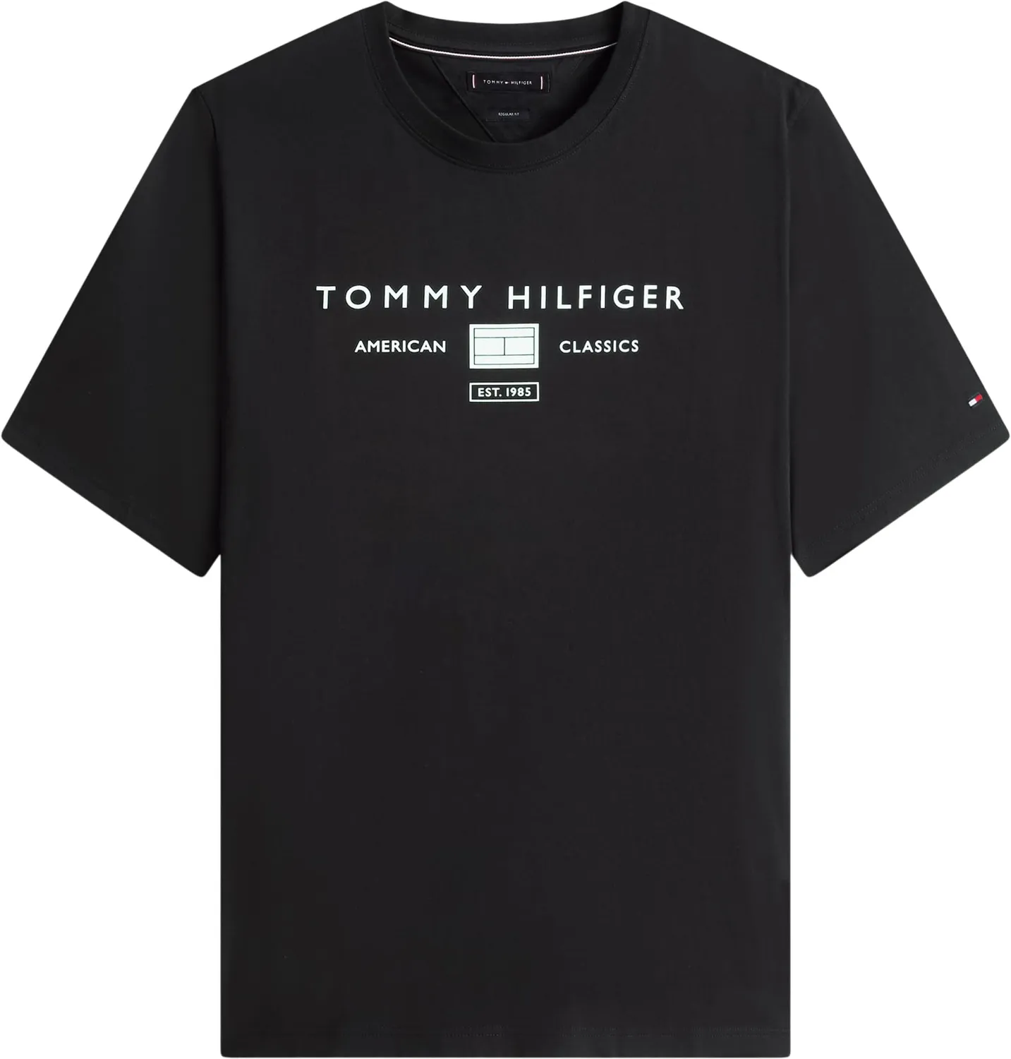 Tommy Hilfiger Brand Love MW0MW42365 maglietta uomo L blu cotone
