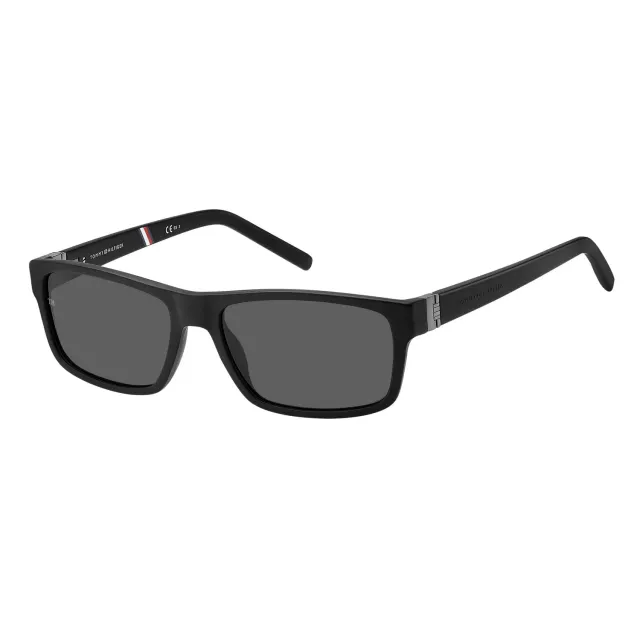 Tommy Hilfiger TH 1798/S occhiali sole uomo acetato nero opaco