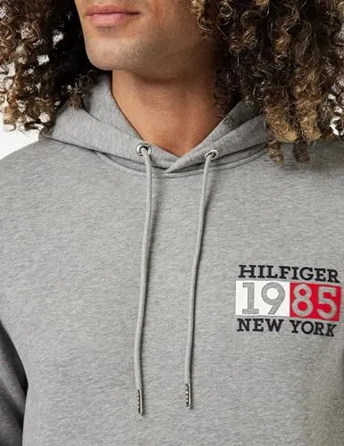 Tommy Hilfiger New York Flag Hoody felpa uomo MW0MW32681