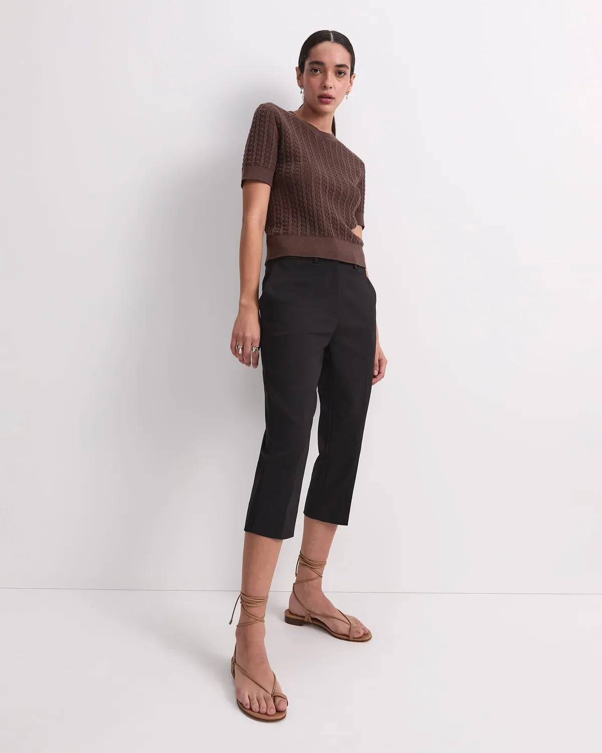 Sportscraft Yvette Pedal Pusher pantalone capri leggero