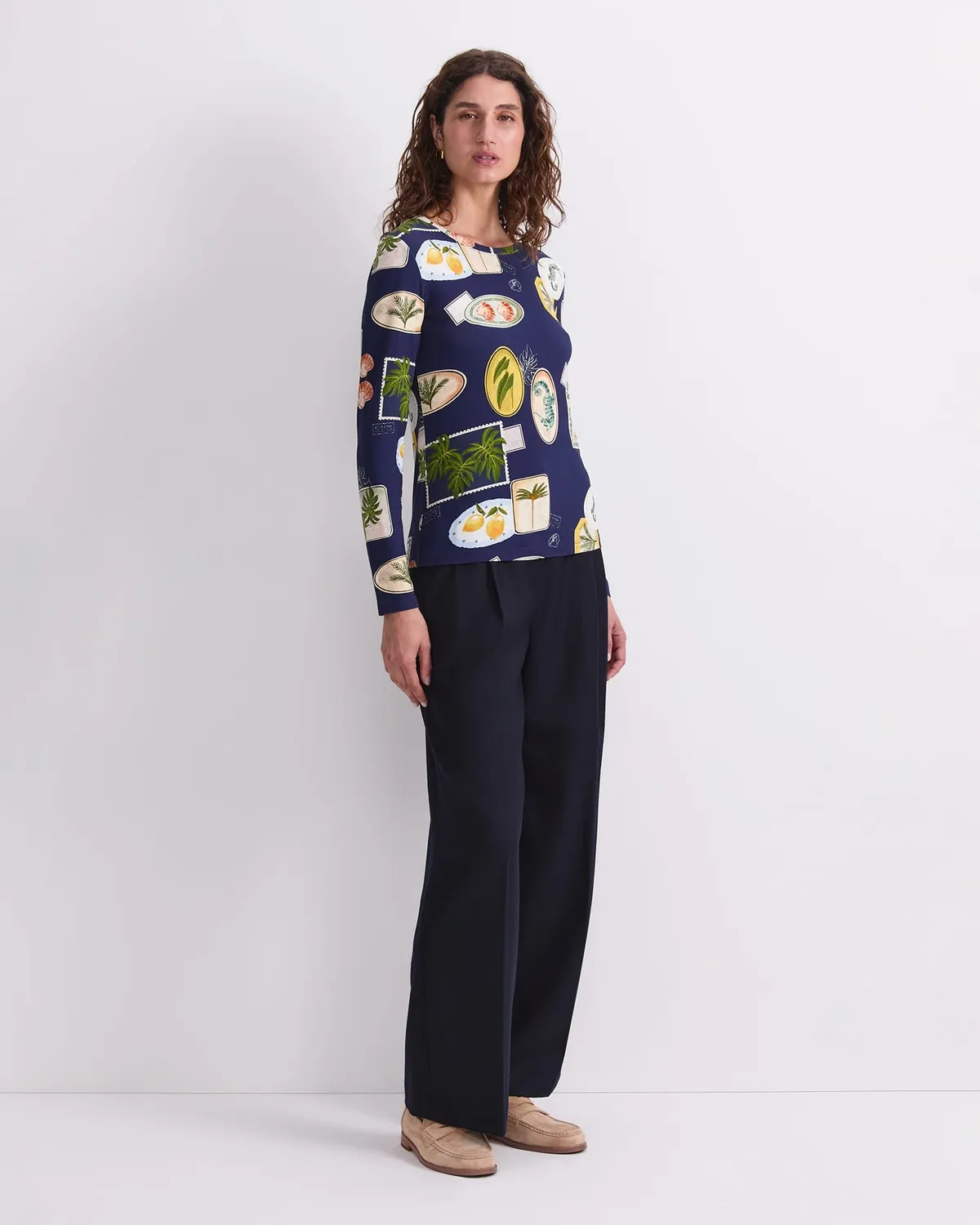 Sportscraft Piper Print Magic Tee maglietta manica lunga