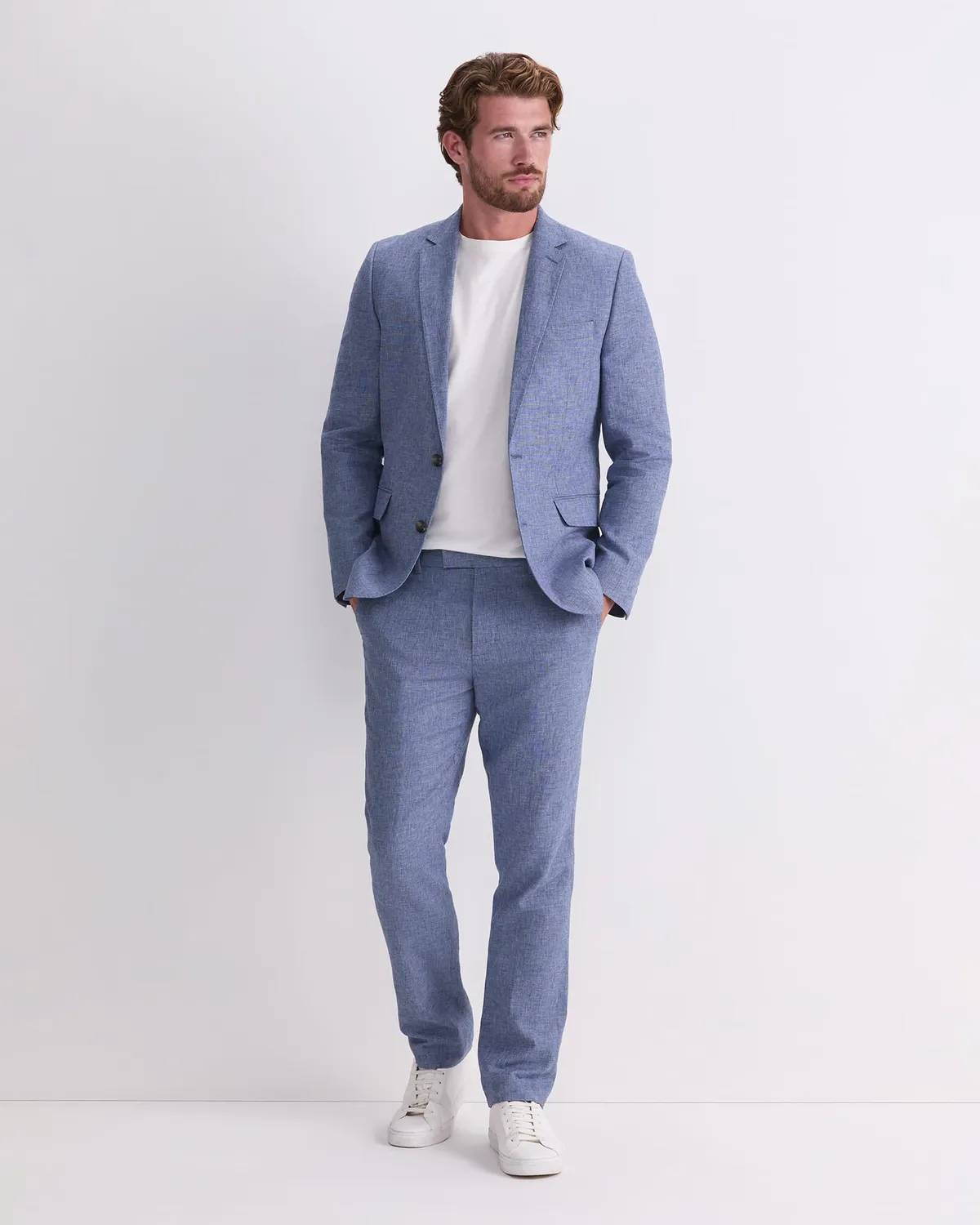 Sportscraft Ridley Linen Blend giacca uomo lino e cotone