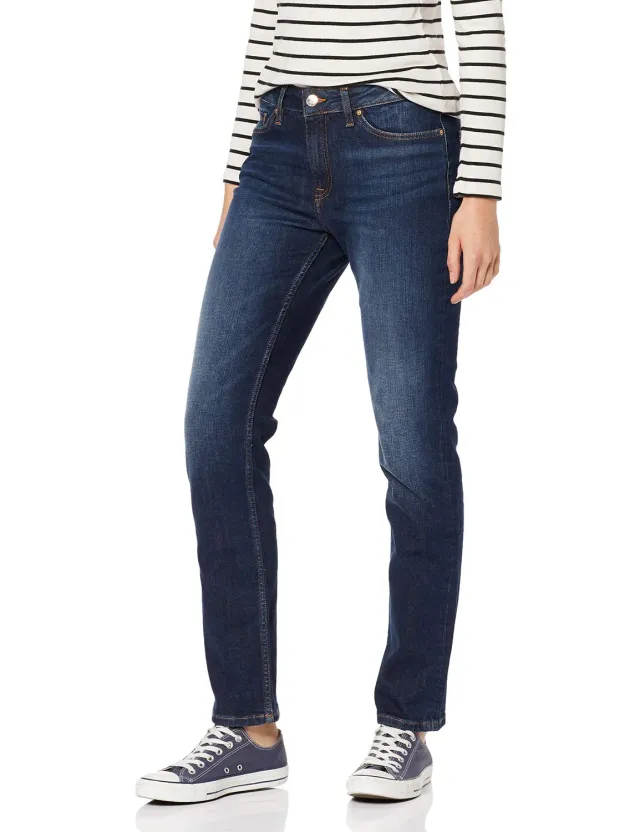 Tommy Heritage Rome Jeans Donna Elasticizzati Blu 27W/30L