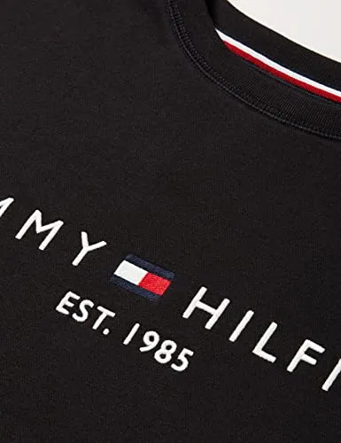 Tommy Hilfiger BT Logo MW0MW32971 felpa uomo nera XXL