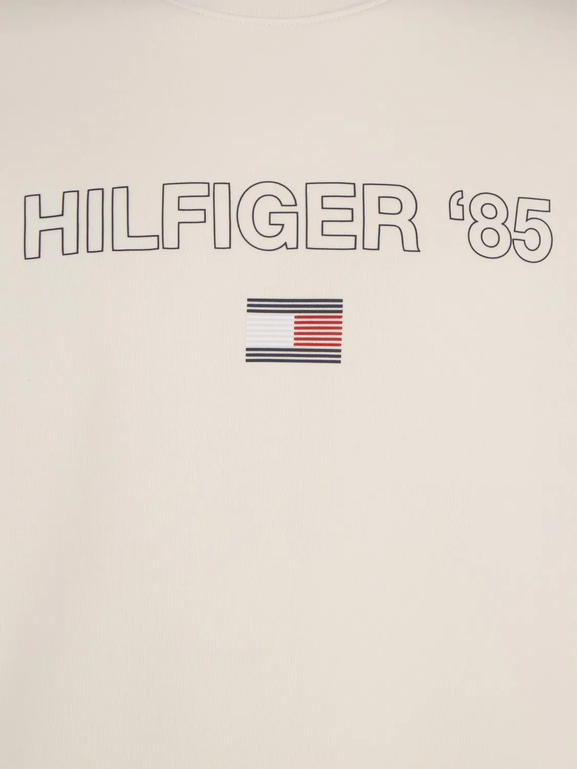 Tommy Hilfiger felpa uomo senza cappuccio beige XS