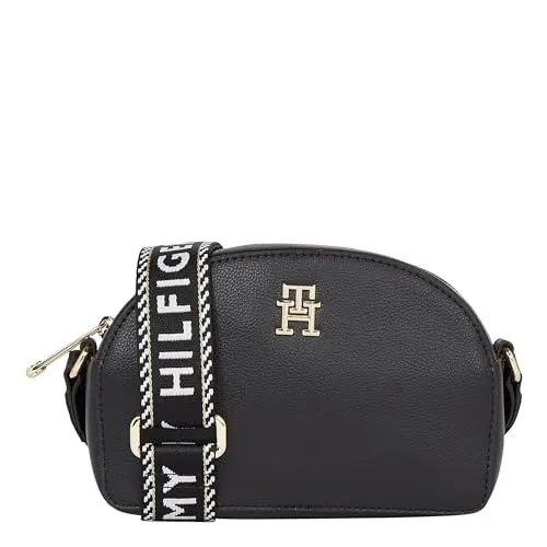 Tommy Hilfiger Life Half Moon AW0AW14471 Tracolla Donna Nera