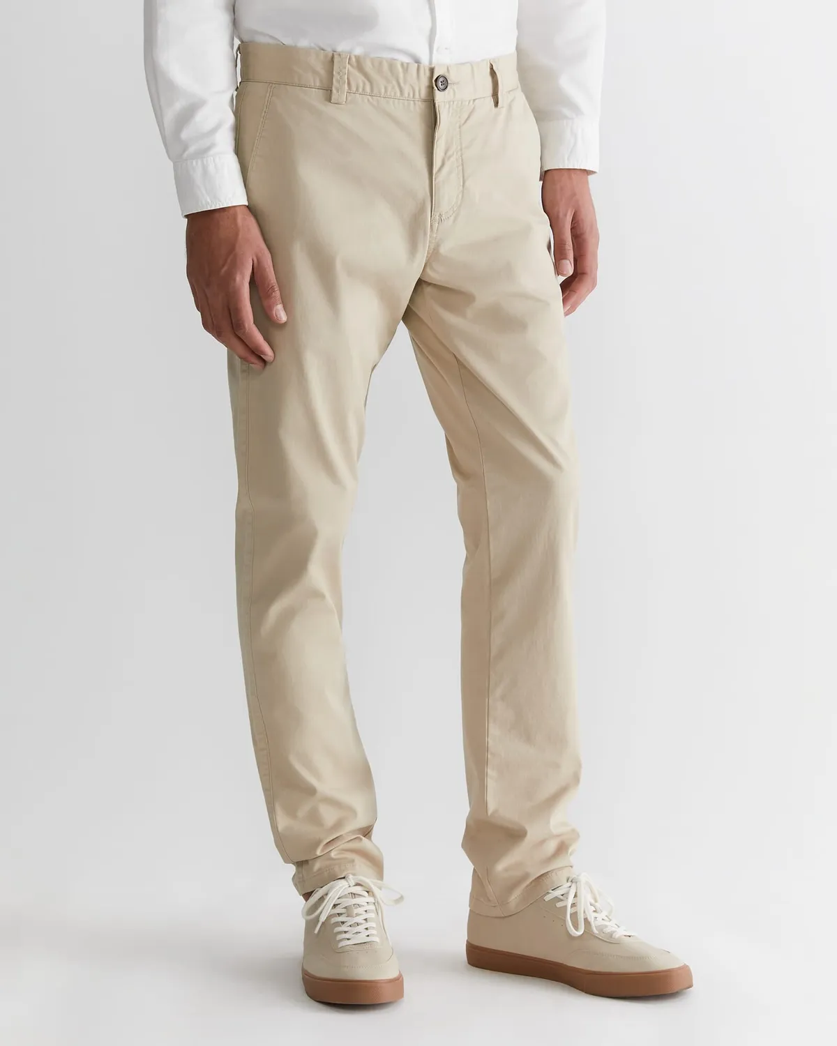 Sportscraft Smith pantaloni chino tapered stretch cotone