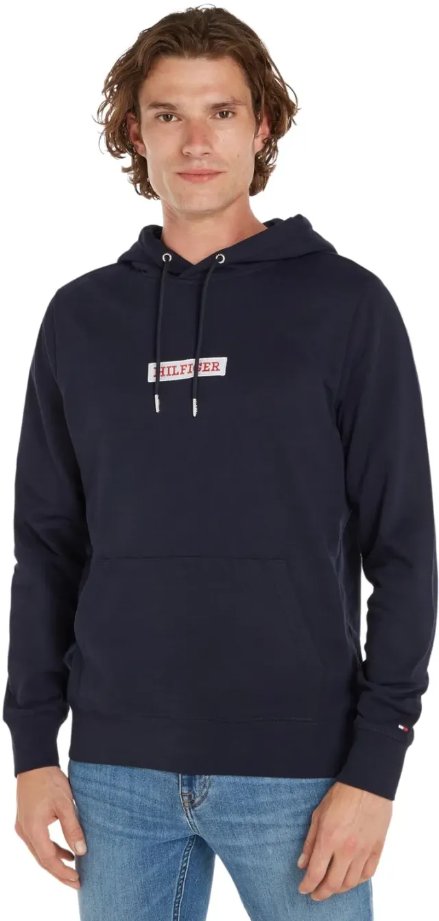 Tommy Hilfiger Flag Outline MW0MW25600 felpa con cappuccio S beige