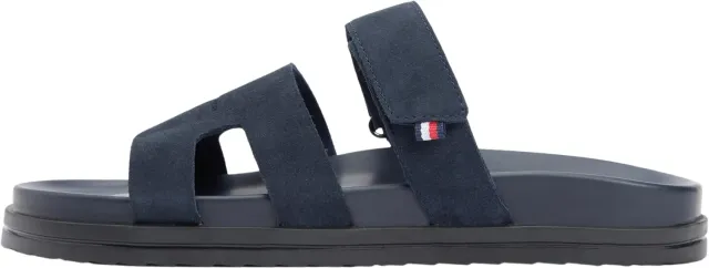 Tommy Hilfiger Adjustable Premium Suede FM0FM05774 sandali marrone