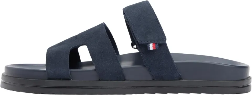 Tommy Hilfiger Adjustable Premium Suede FM0FM05774 sandali marrone