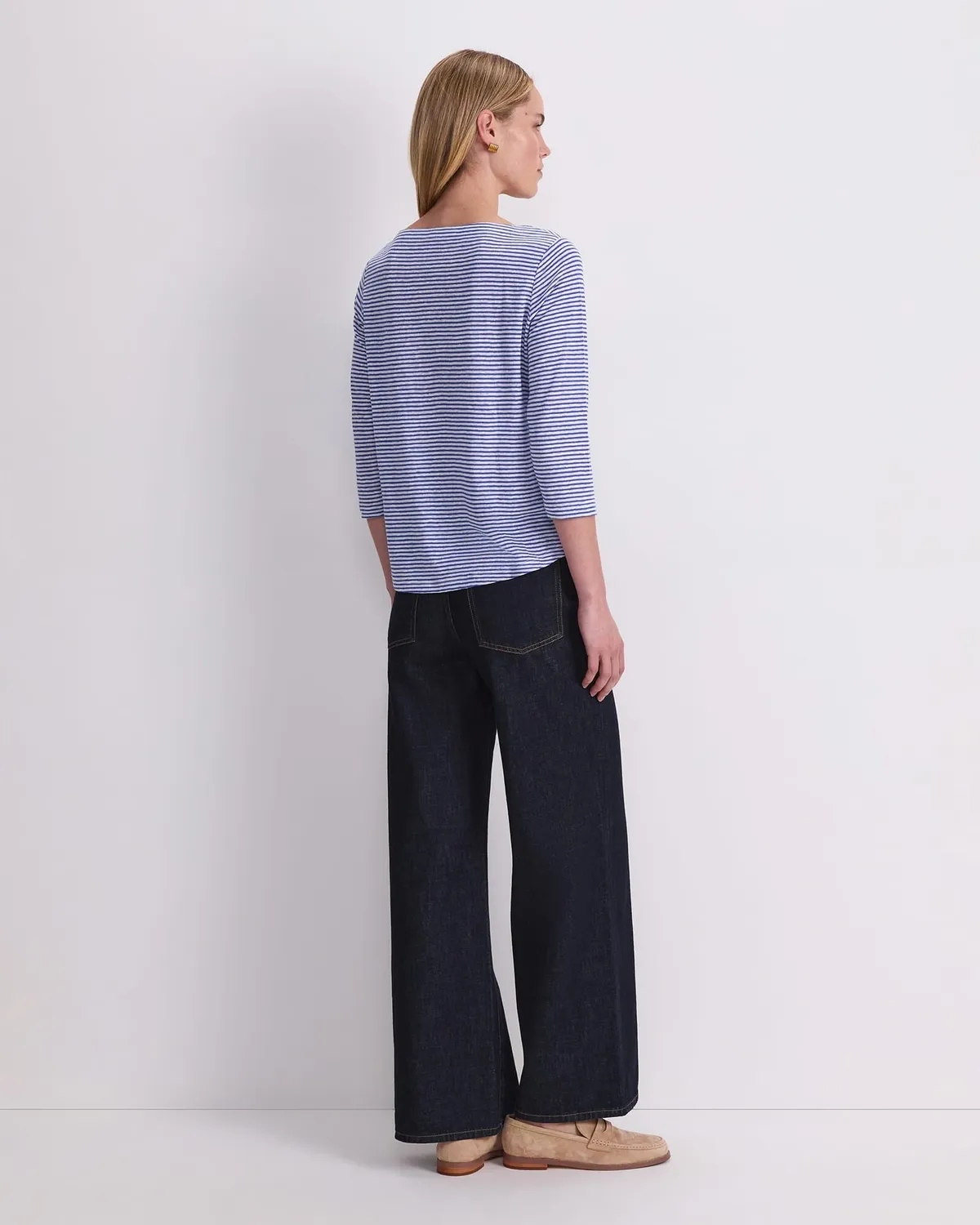 Sportscraft Cecile Linen top lino scollo barca