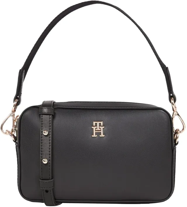Tommy Hilfiger Distinct Camera Bag tracolla donna nera unica