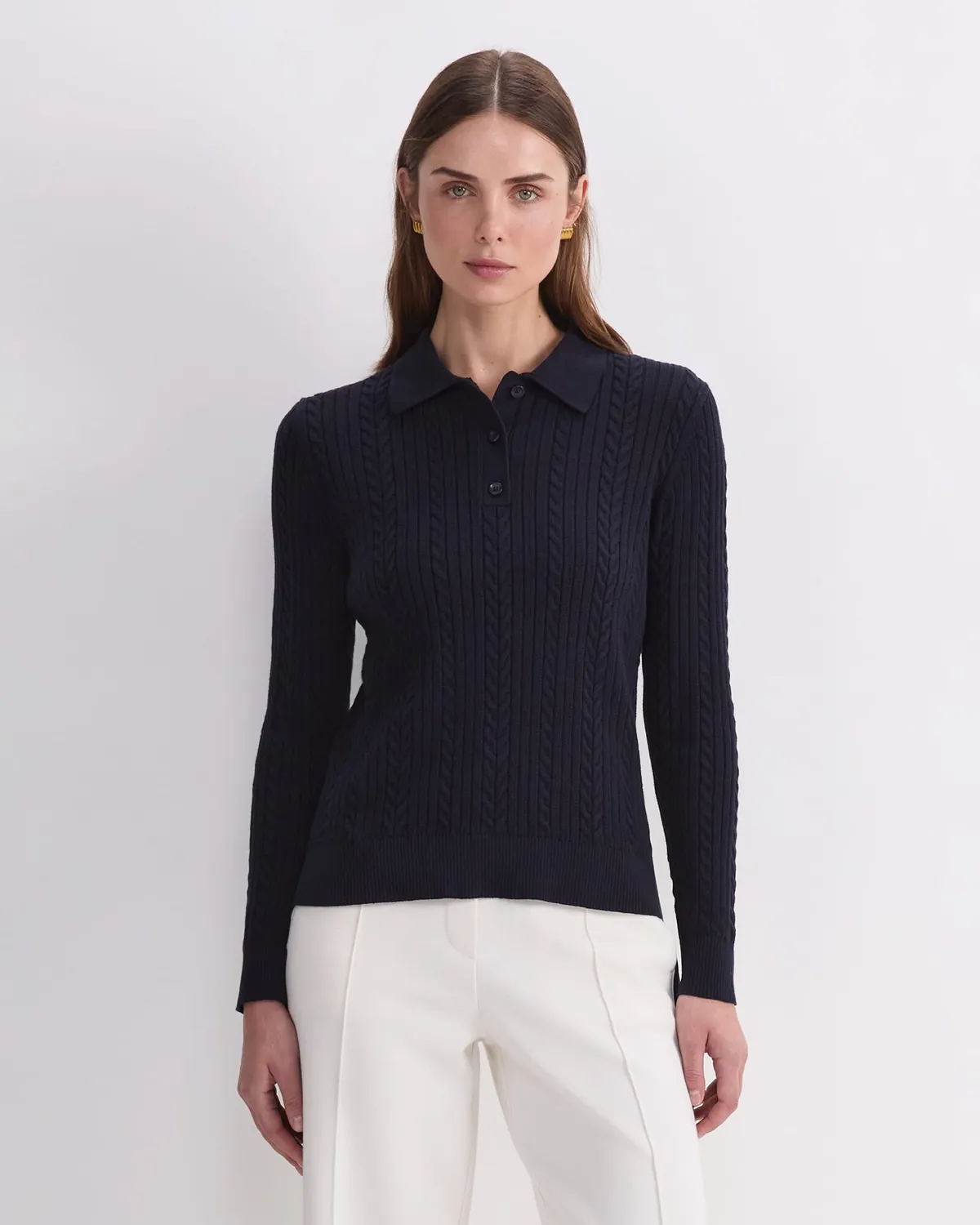 Sportscraft Elka polo donna trecce in cotone