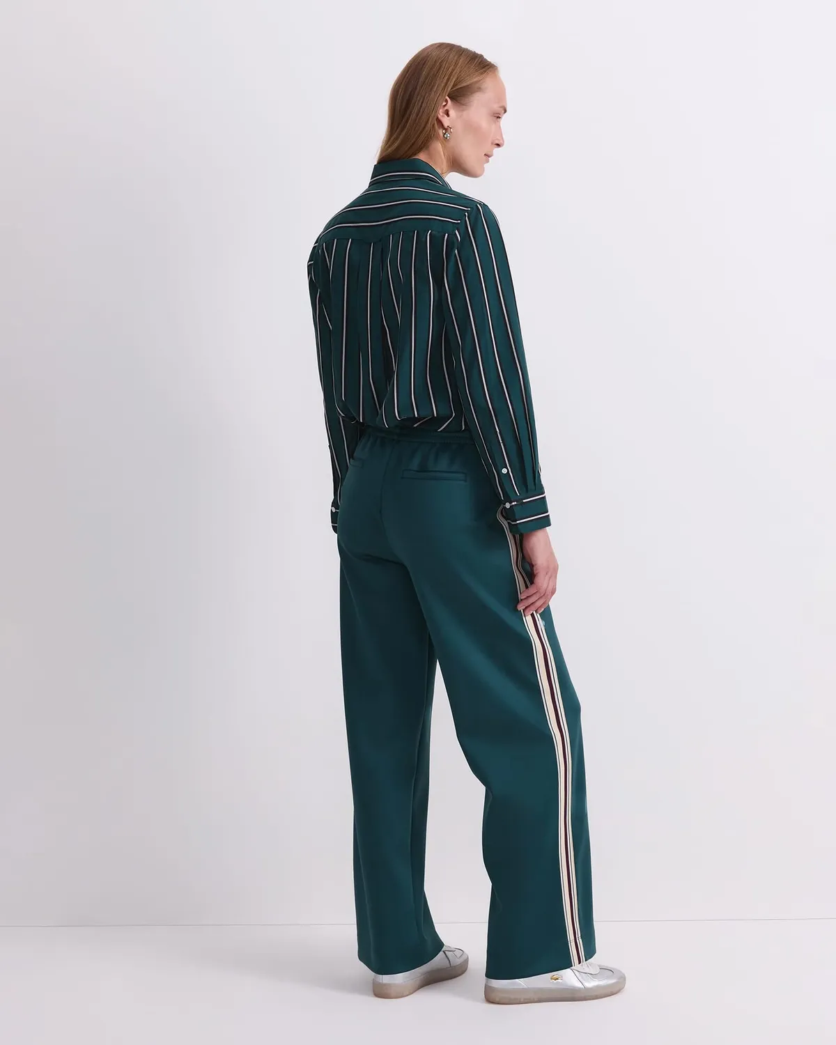 Sportscraft Lina Trackpant pantaloni donna nero elastico