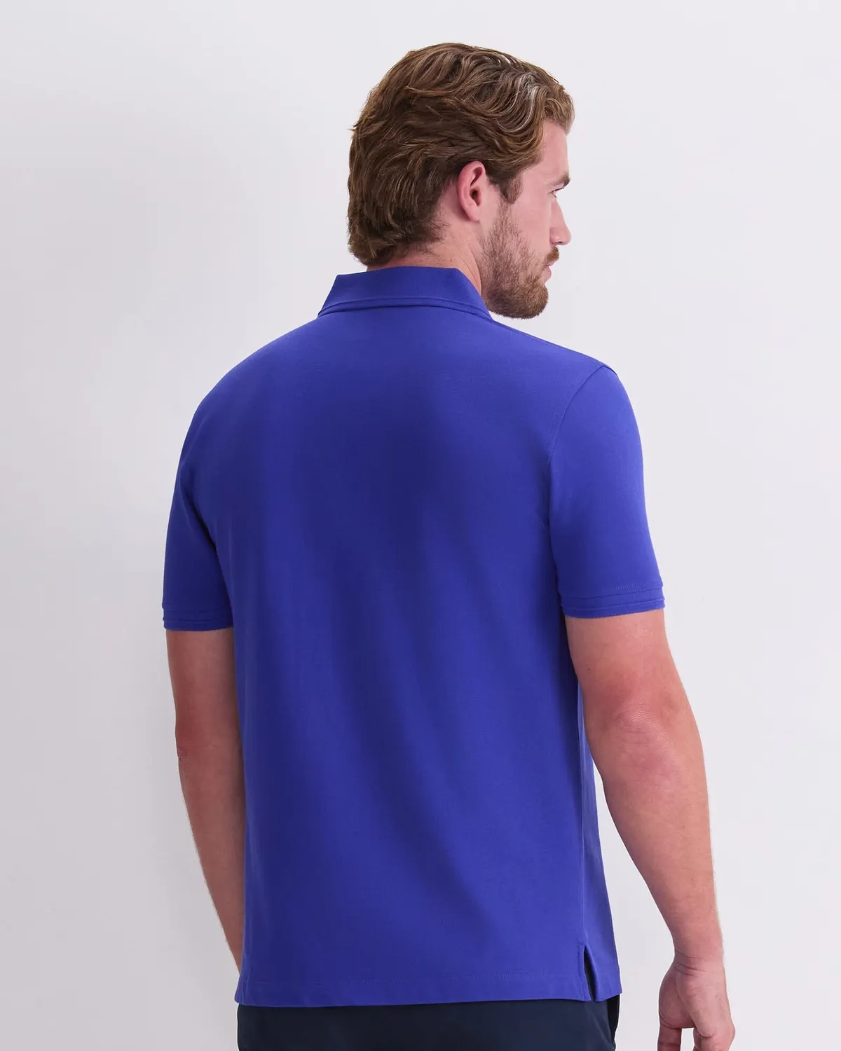 Sportscraft SC Pique Polo uomo cotone garment wash