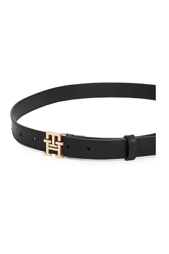Tommy Hilfiger Logo 2,5 cm Cintura Pelle Donna Taglia 75