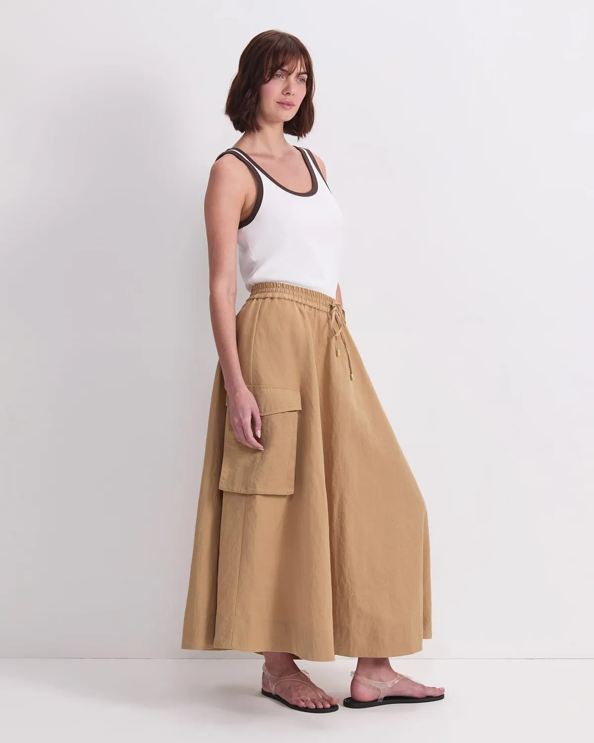 Sportscraft Tia Pocket Maxi gonna lunga tecnica donna