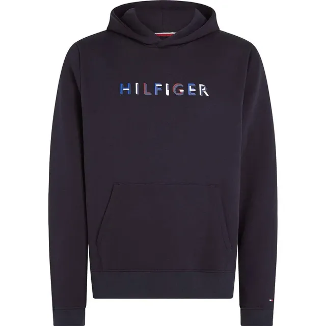 Tommy Hilfiger RWB Hoody felpa uomo cappuccio blu S