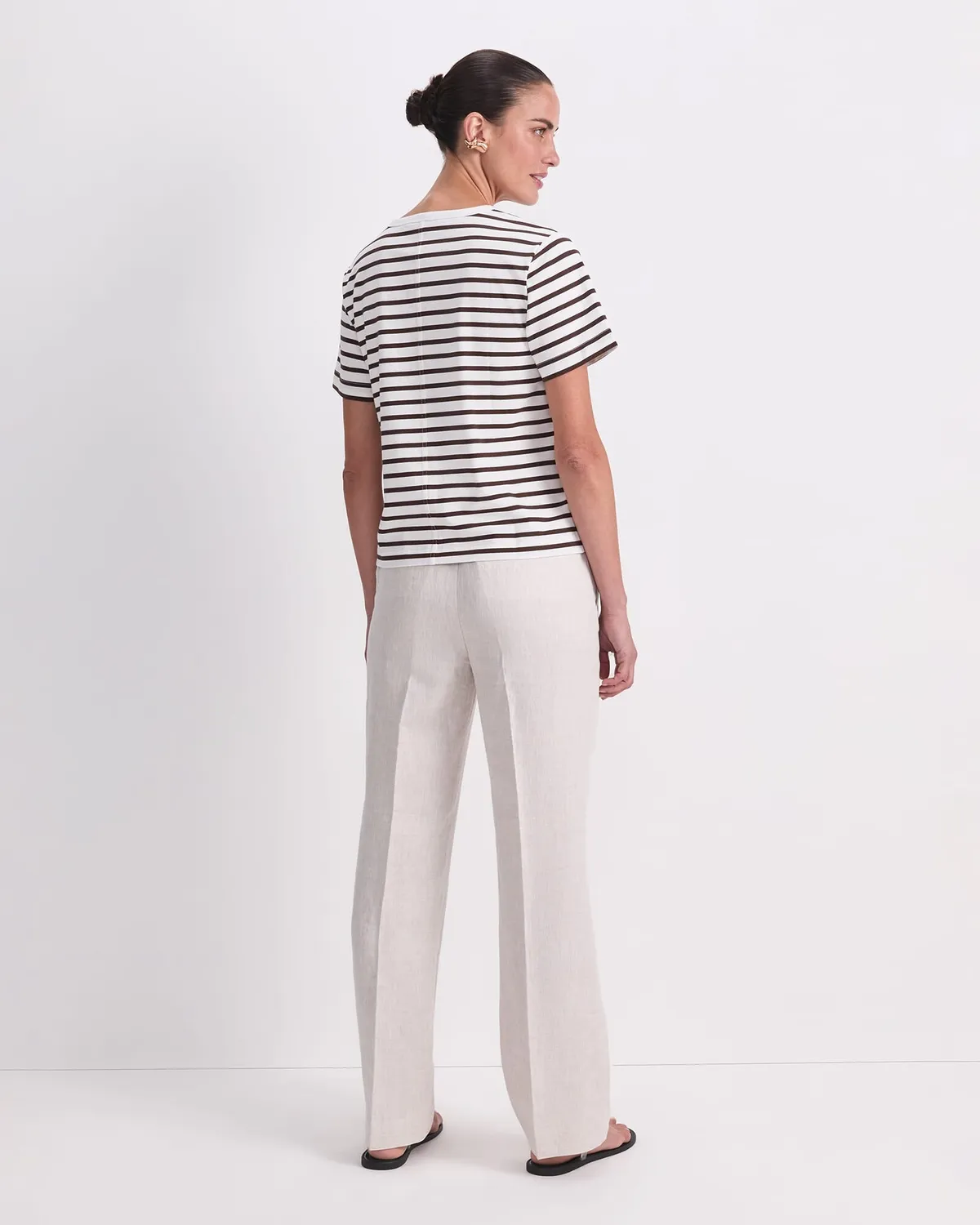 Sportscraft Karly Stripe Tee maglietta donna jersey rigato