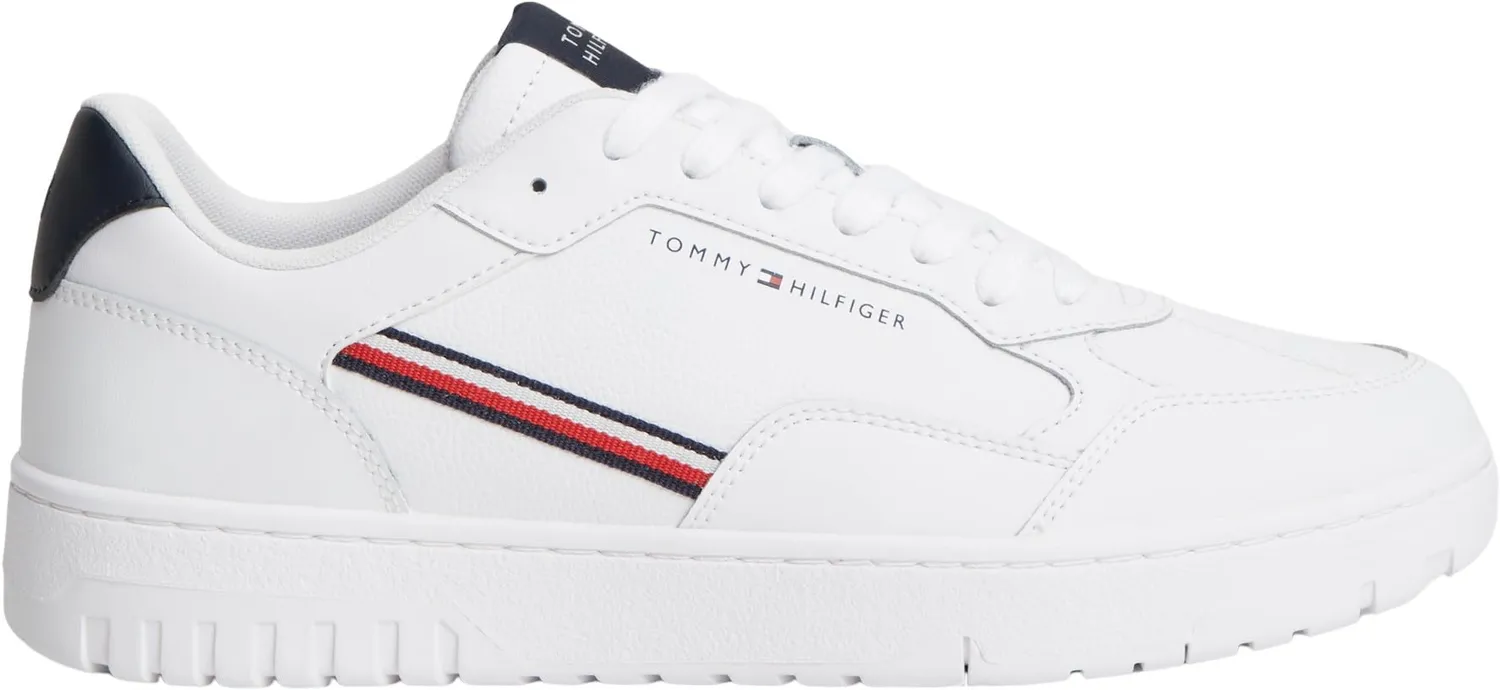 Tommy Hilfiger Basket FM0FM06091 sneakers uomo basse strisce