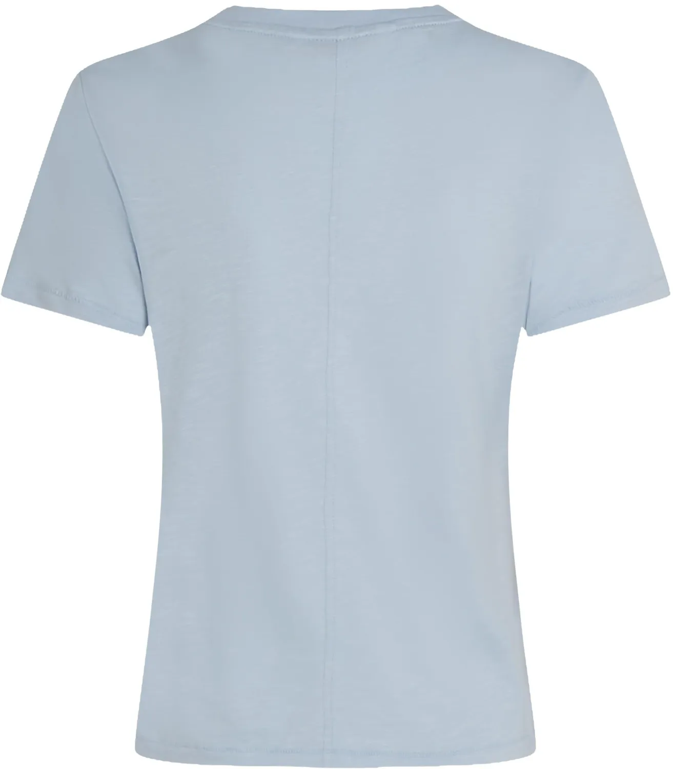 Tommy Hilfiger Slub WW0WW44433 T-Shirt donna scollo rotondo