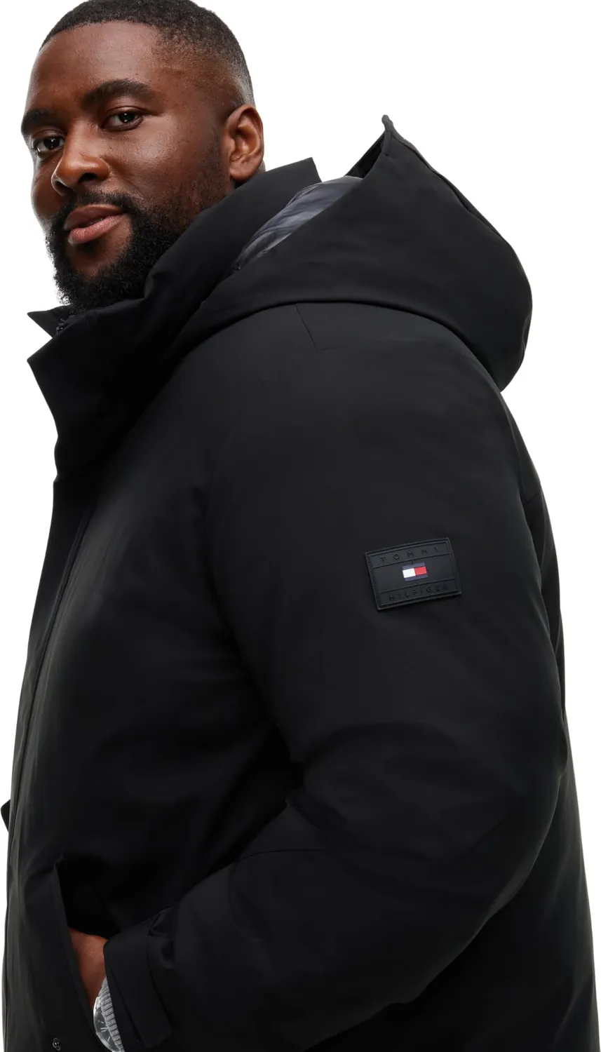 Tommy Hilfiger Parka MW0MW41999 cappotto uomo 5XL imbottito