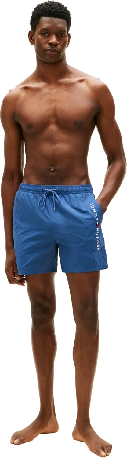 Tommy Hilfiger UM0UM03748 Costume Mare Uomo Blu Asciugatura Rapida