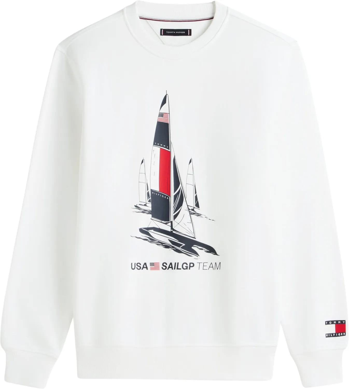 Tommy Hilfiger Us Sailgp Graphic Crewneck MW0MW44686 Felpa XXL
