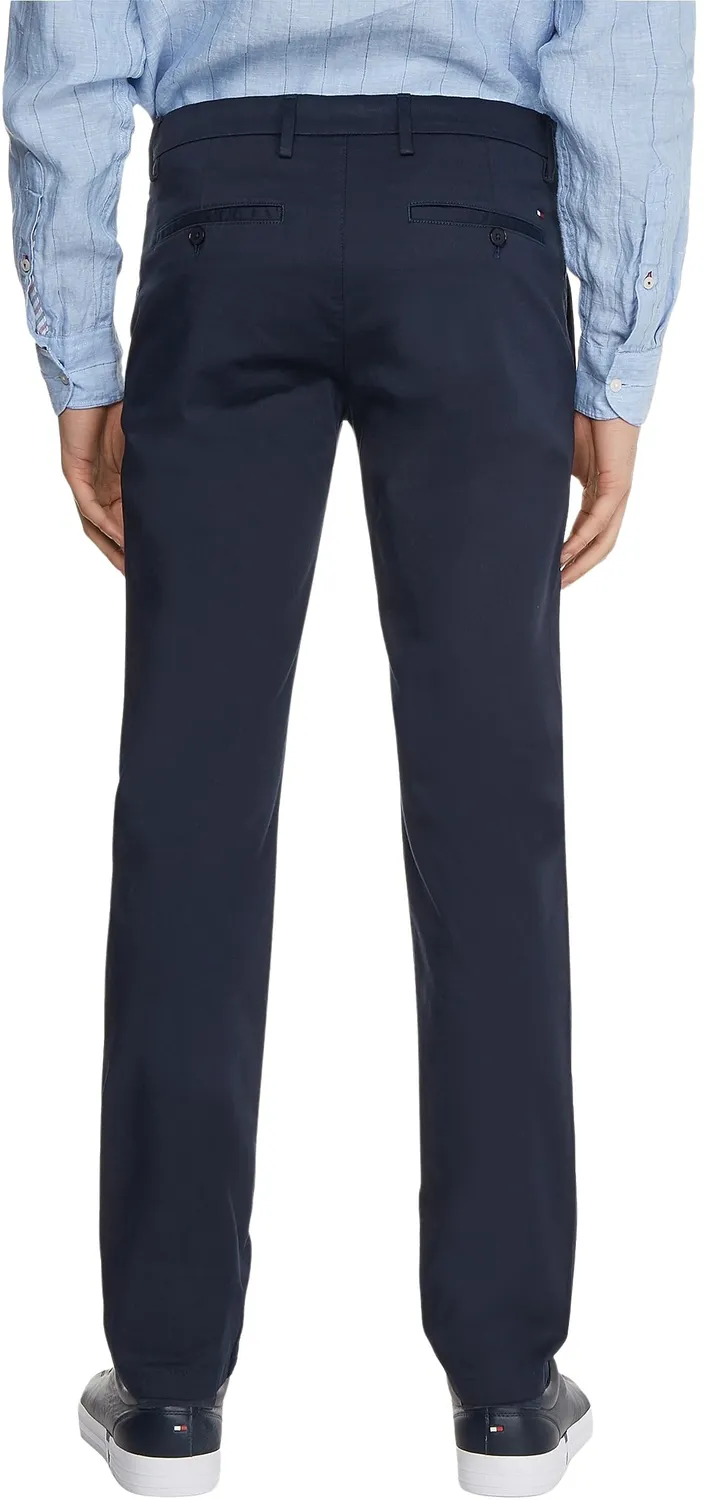 Tommy Hilfiger Bleecker Chino Pantaloni Uomo Grigio