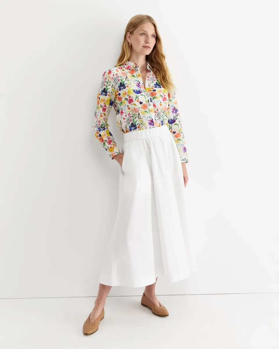Sportscraft Lou camicia donna seta cotone floreale