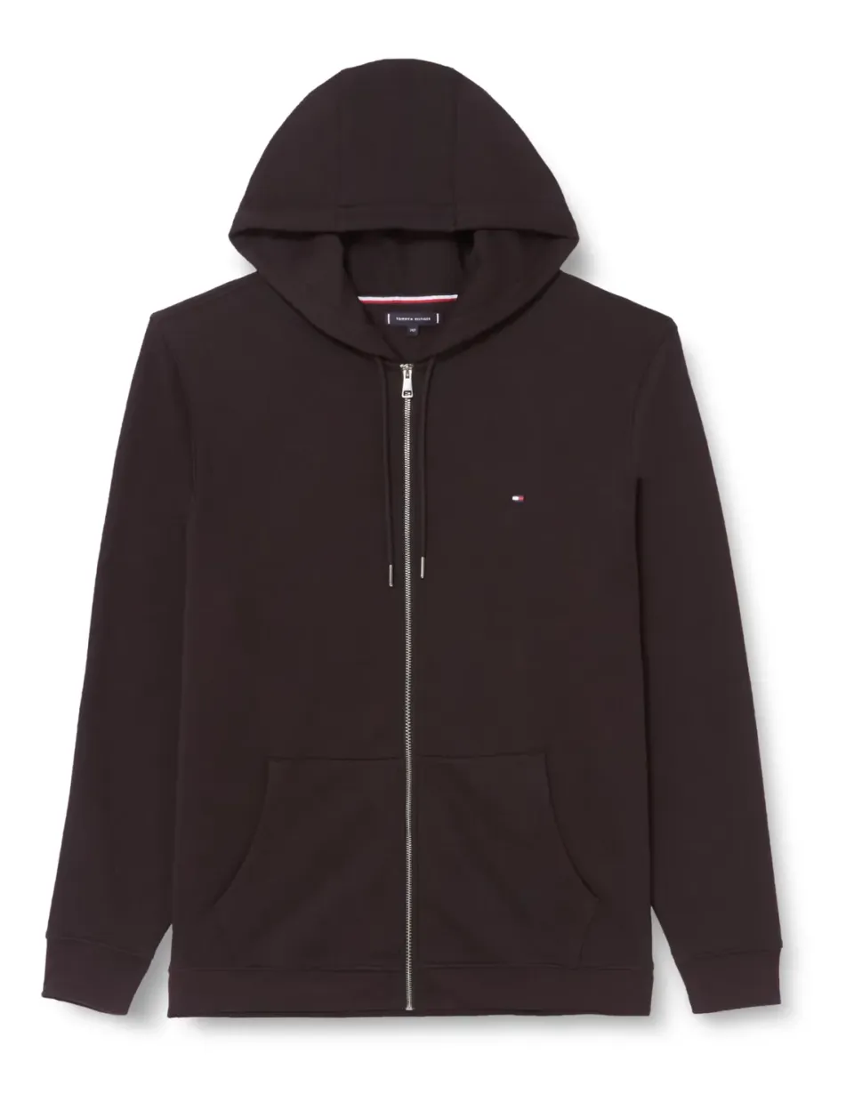 Tommy Hilfiger Fleece Full Zip Felpa Uomo XXL Nero