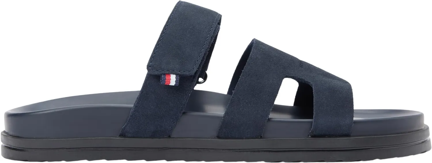 Tommy Hilfiger Adjustable Premium Suede FM0FM05774 sandali marrone