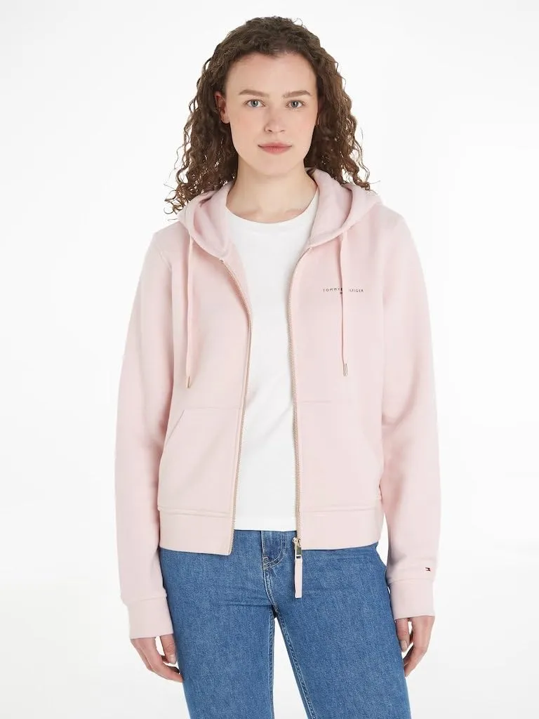 Tommy Hilfiger 1985 felpa zip donna cappuccio cotone