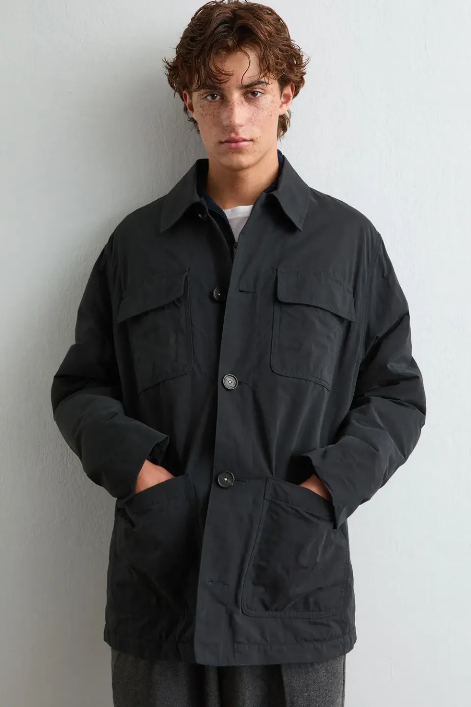 Massimo Alba Gran Torino giacca dark blue idrorepellente