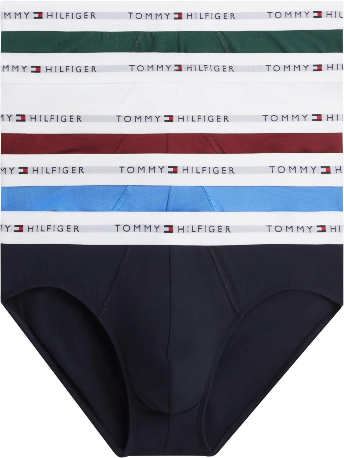 Tommy Hilfiger UM0UM03963 slip uomo pacco da 5 cotone