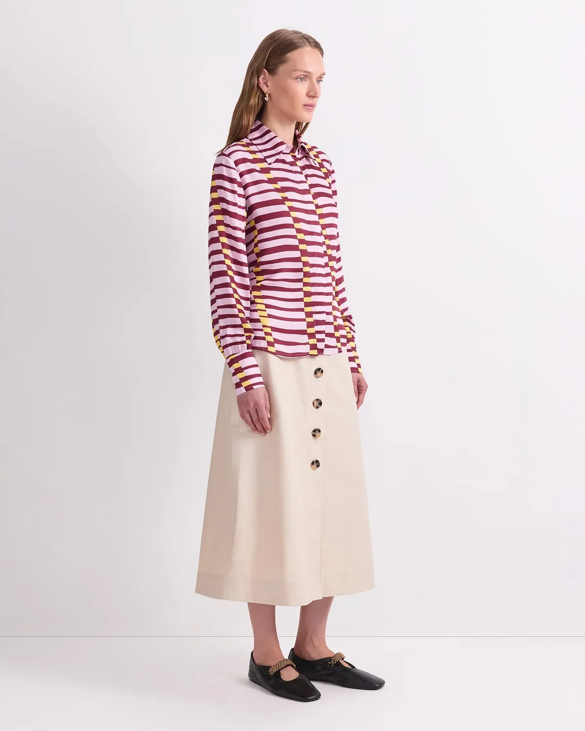 Sportscraft Rani Blouse camicia donna viscosa fantasia