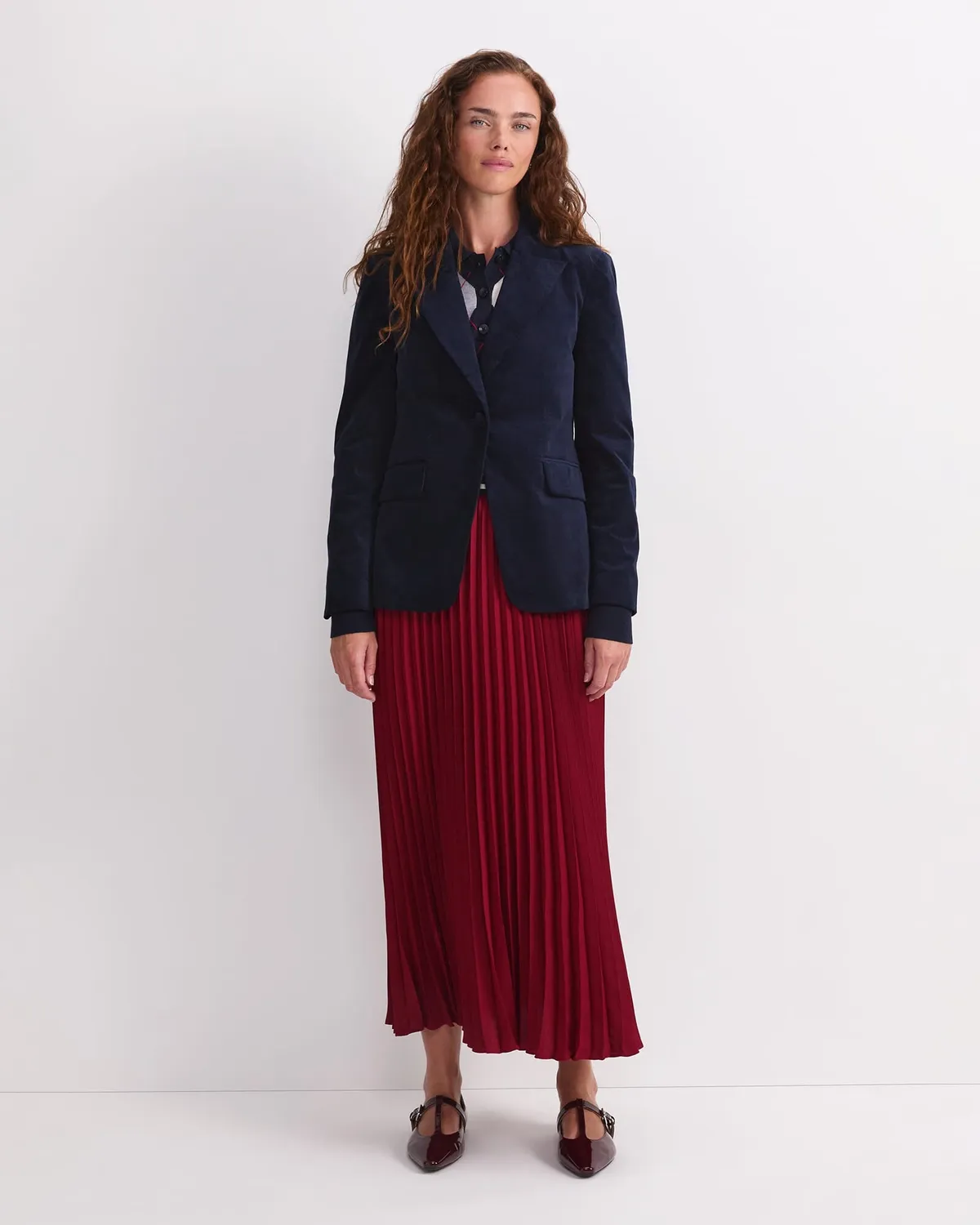 Sportscraft Thea blazer velluto cotone elasticizzato