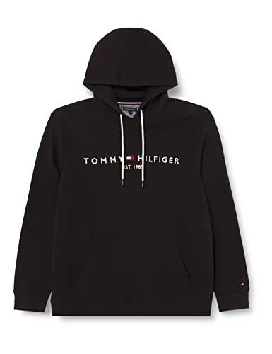 Tommy Hilfiger felpa uomo con cappuccio blu desert sky