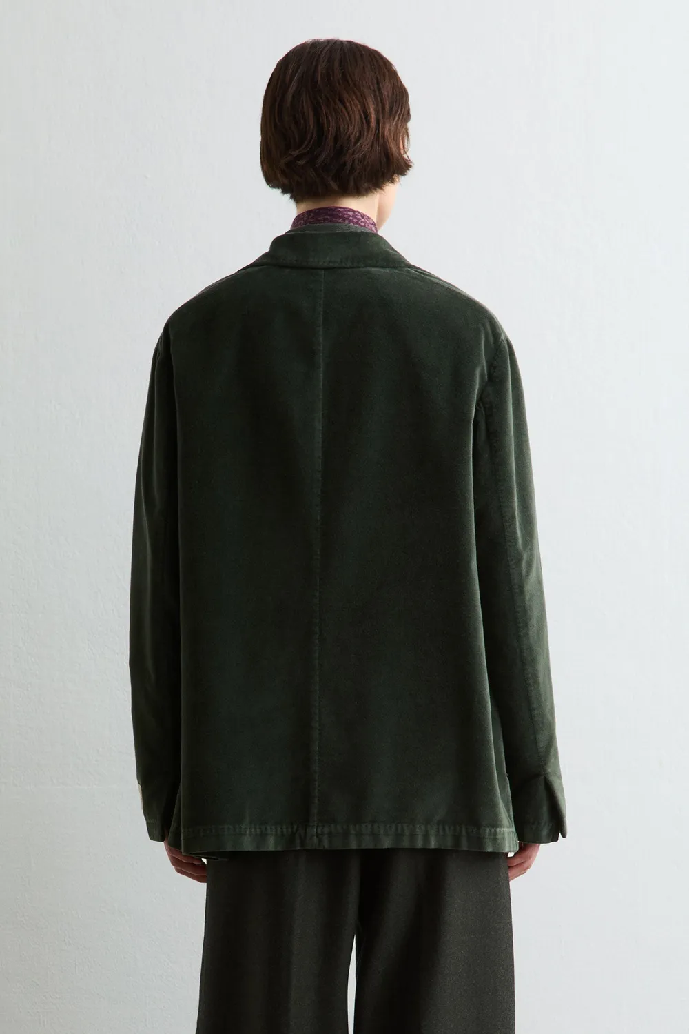 Massimo Alba Adelaide giacca donna forest night velluto