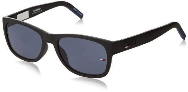 Tommy Hilfiger TJ 0025/S occhiali da sole nero blu unisex