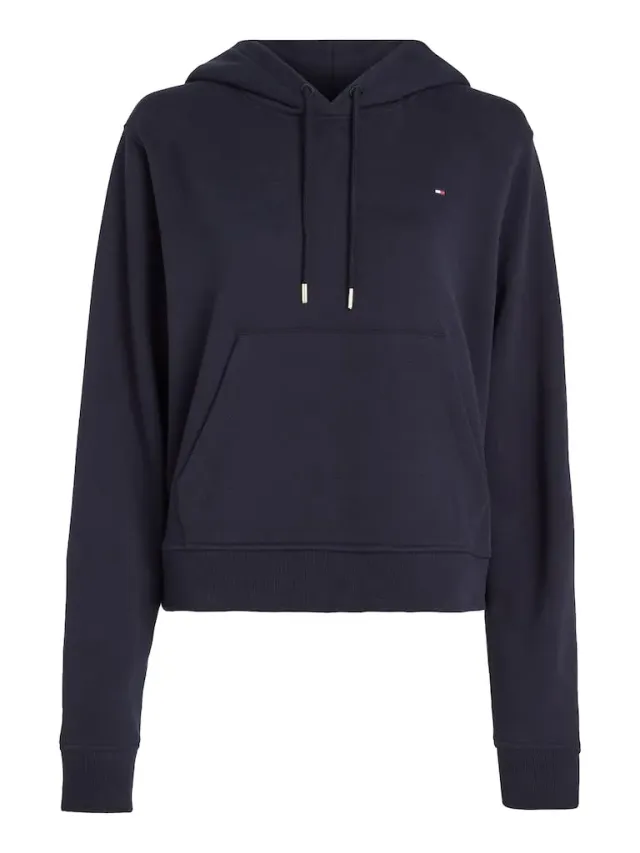 Tommy Hilfiger 1985 Ww0ww37800 felpa cappuccio donna cotone