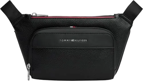 Tommy Hilfiger TH Central AM0AM14755 marsupio nero uomo