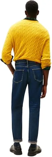 Tommy Hilfiger Mercer Jeans Uomo Regular 36W/34L Straight Blu