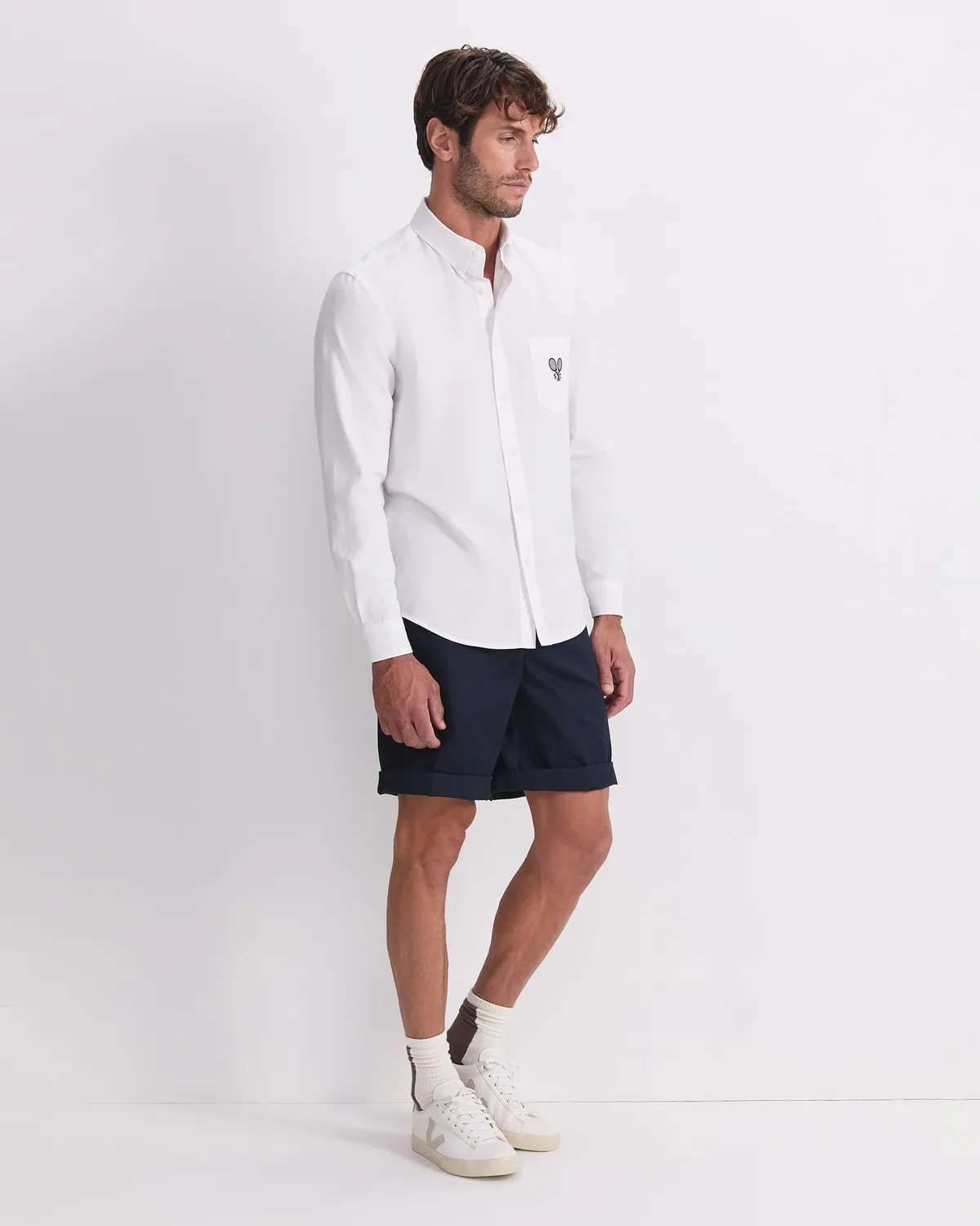 Sportscraft Club camicia uomo oxford cotone manica lunga