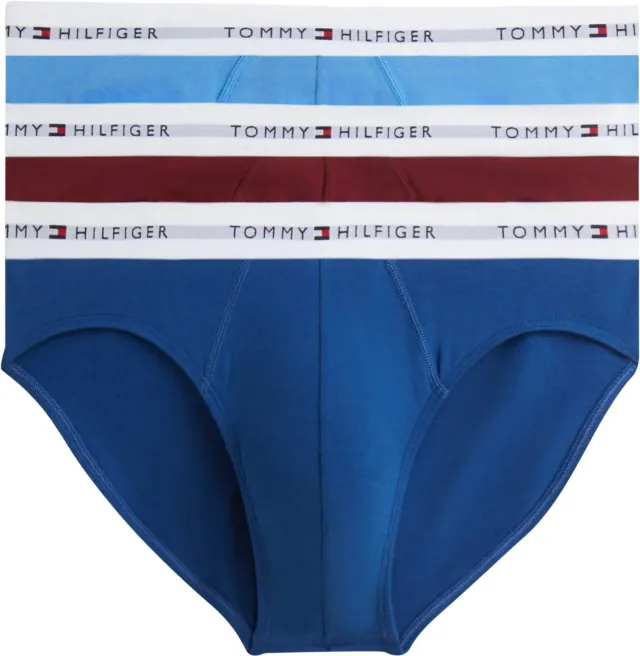 Tommy Hilfiger Brief slip uomo cotone pacco 3 pezzi
