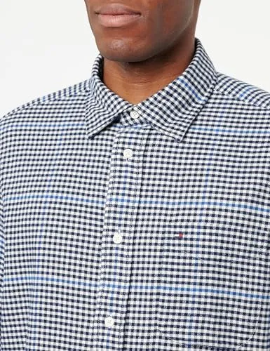 Tommy Hilfiger Brushed Gingham camicia maniche lunghe M