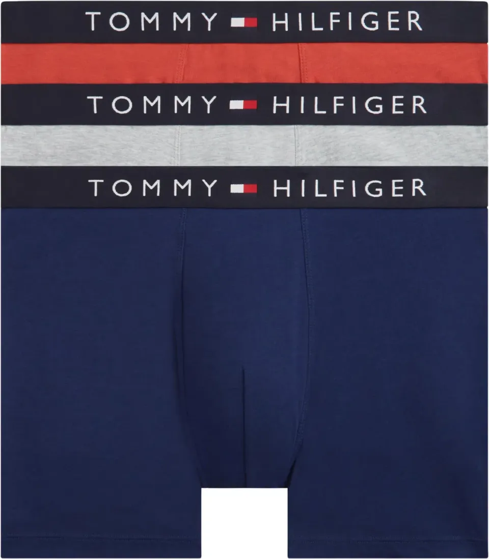Tommy Hilfiger UM0UM03764 Boxer Uomo Pacco da 3 Cotone