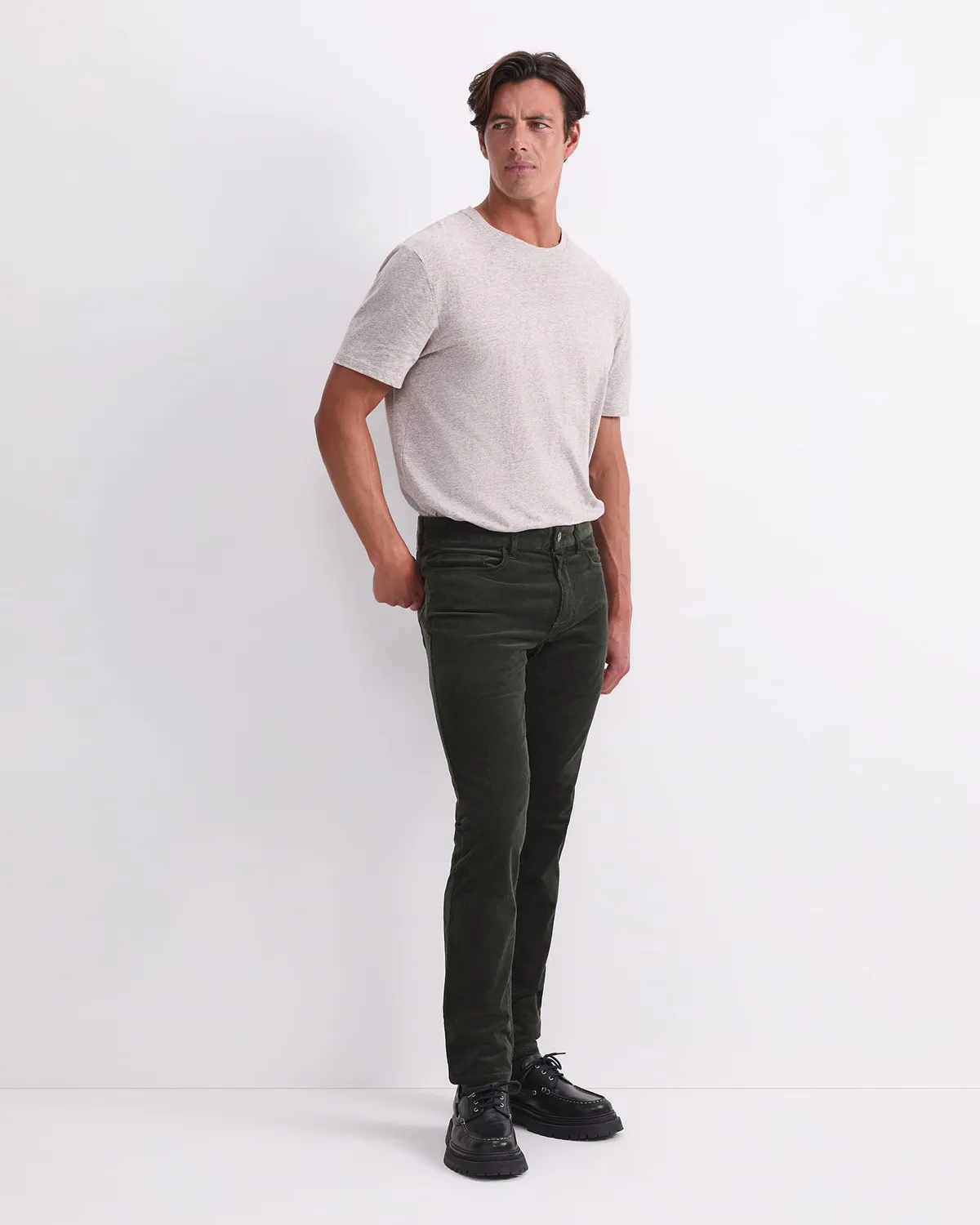 Sportscraft Hudson Cord pantaloni uomo velluto stretch